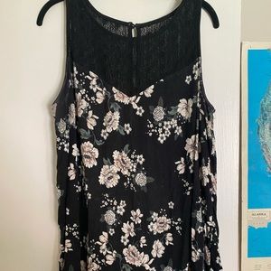 Torrid Floral Tank Top